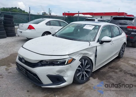 2024 Honda Civic Ex из США, поврежденный, VIN 2HGFE1F72RH304219